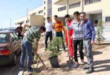 گزارش تصویری مراسم روز درخت کاری در دانشگاه  با حضور ورزشکاران ملی پوش شهرستان شاهرود  